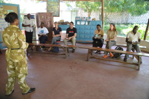 Ntindi Kassim Mwabilo, a Level 1 MPA PRO certified  in 2010  showcases her MPA- Watamu Marine Park to Level 2 Candidates (L 206) certification event in 2016 ,Kenya